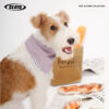 口水1 SEAYO Striped Dog Bandana-A