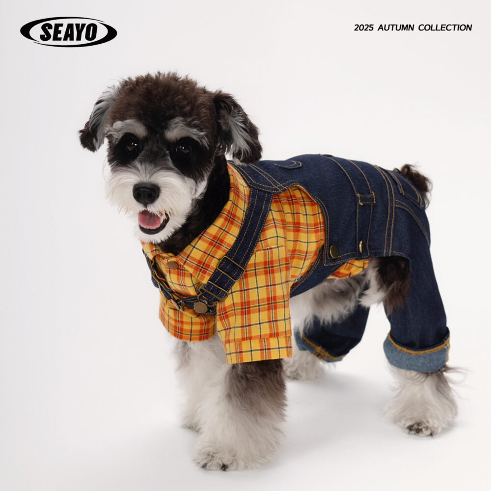 背带4 SEAYO Retro Jeans