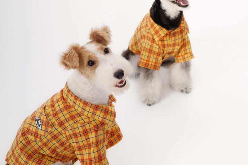 SEAYO Plaid Dog Shirt